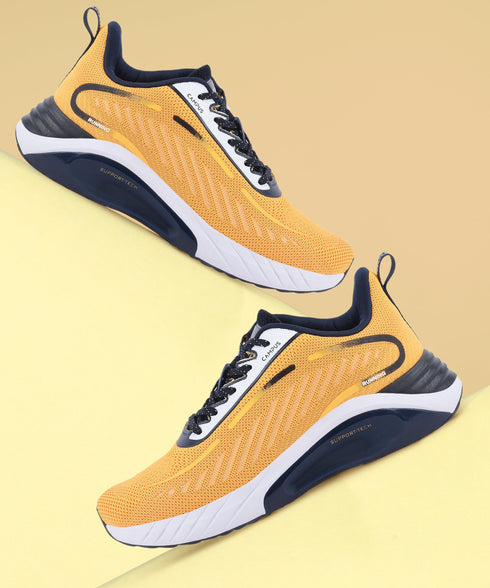 ABACUS Yellow Men's Running Shoes